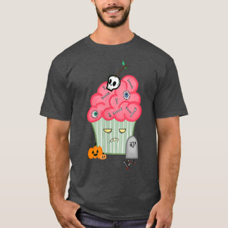 Zombie Cupcake Gift for Halloween  T-Shirt