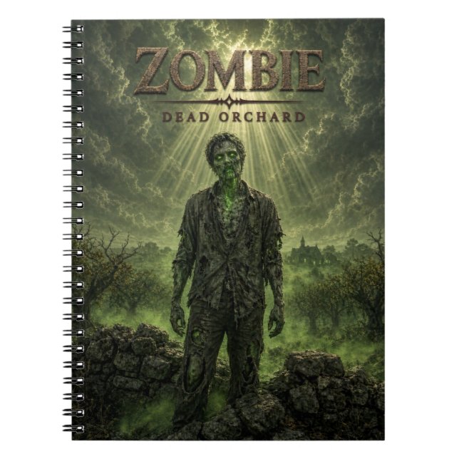 Zombie Dead Orchard Dark Cinema Notebook (Front)