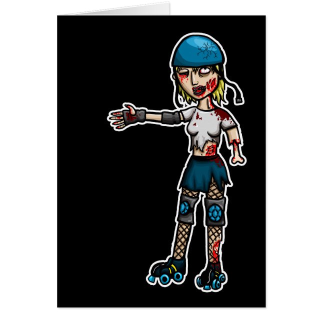 Zombie Derby Girl (Front)