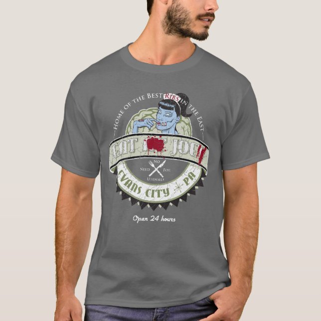 Zombie diner tshirt (Front)