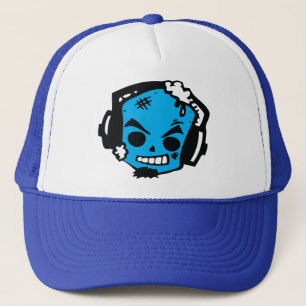 Zombie DJ Trucker Hat