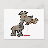Zombie Dog Illustration by Daily Undead