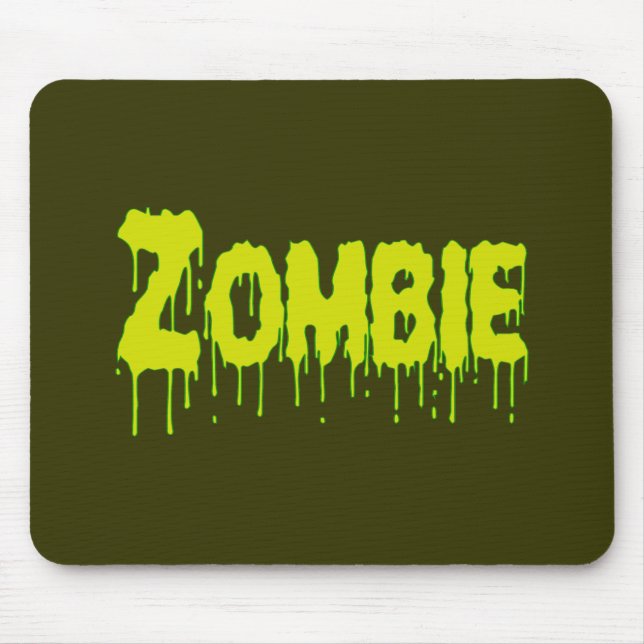Zombie Drip Mouse Pad (Front)