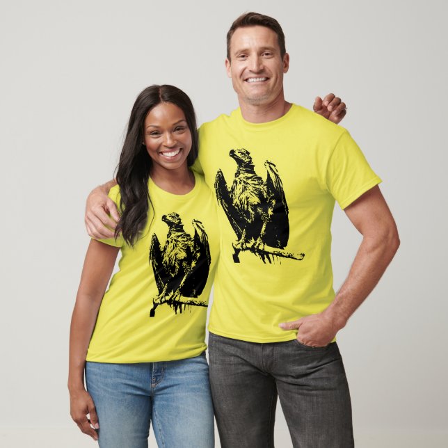Zombie Eagle Long Sleeve T-Shirt (Unisex)