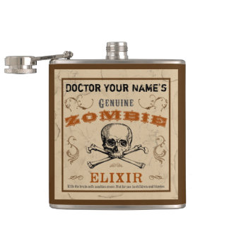 Zombie Elixir Customisable Flask