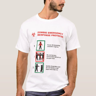 Zombie Emergency Response Protocol T-Shirt