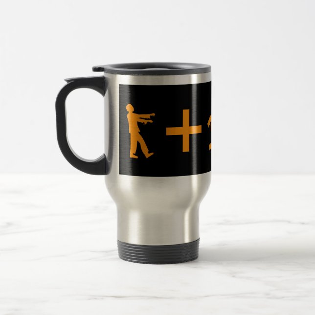 Zombie Equation Travel Mug (Left)