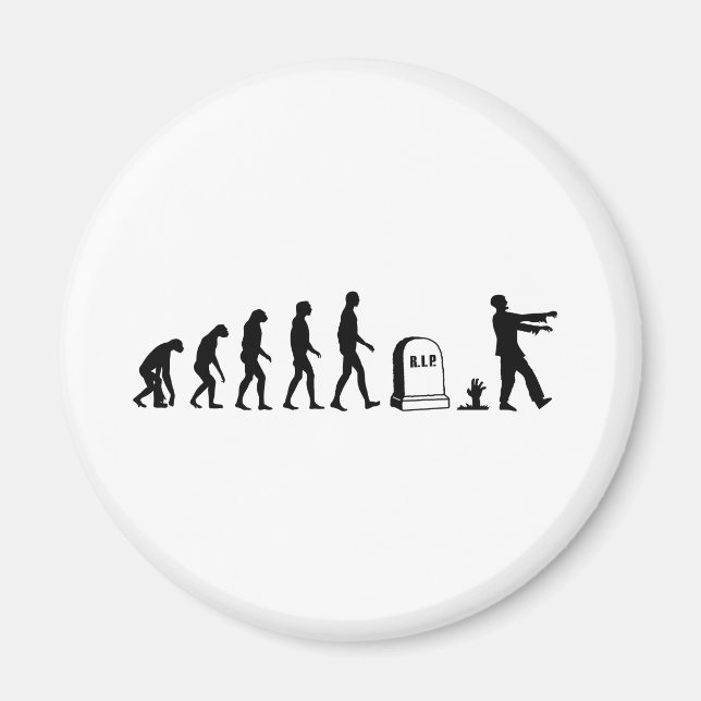 Zombie Evolution Magnet (Front)