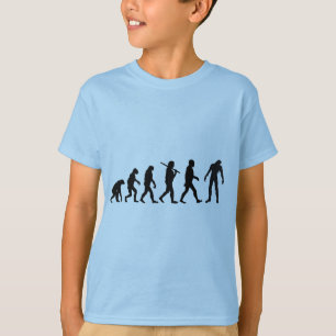 Zombie Evolution T-shirt Design