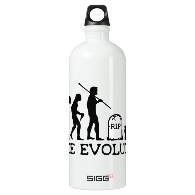 Zombie Evolution Water Bottle (Front)