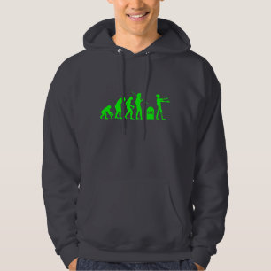 Zombie Evolutionary evolution chart funny science Hoodie