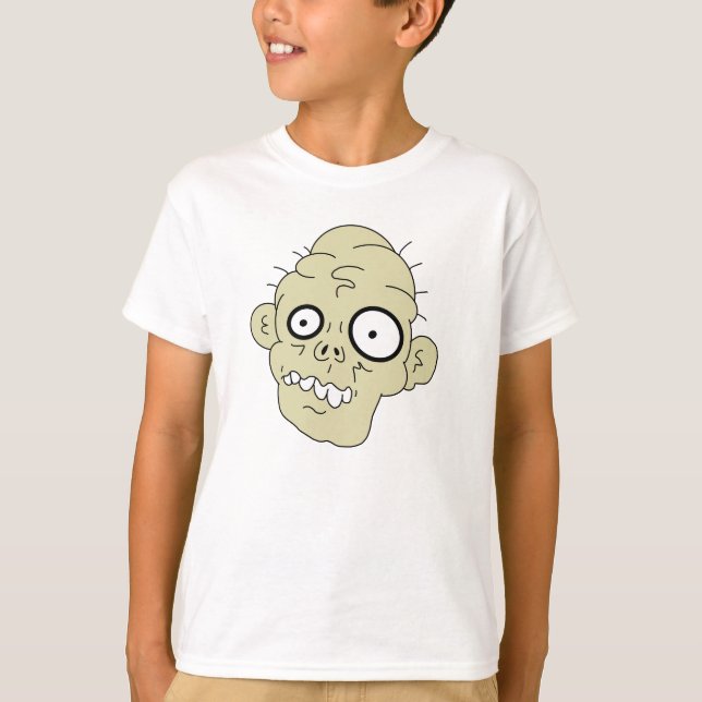Zombie Face Kid Shirt (Front)