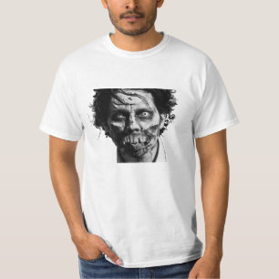 Zombie Face Mens Tee Shirt