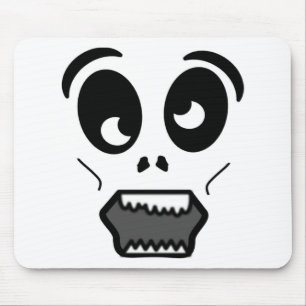 ZOMBIE FACE MOUSE PAD
