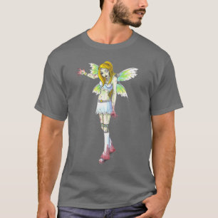 Zombie Fairy dark fantasy art t shirt