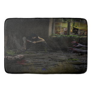 Zombie Fantasy Bath Mat