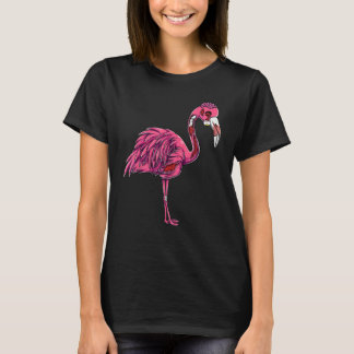 Zombie Flamingo Spooky Creepy Halloween Costume Wo T-Shirt