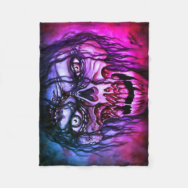 Zombie Fleece Blanket (Front)