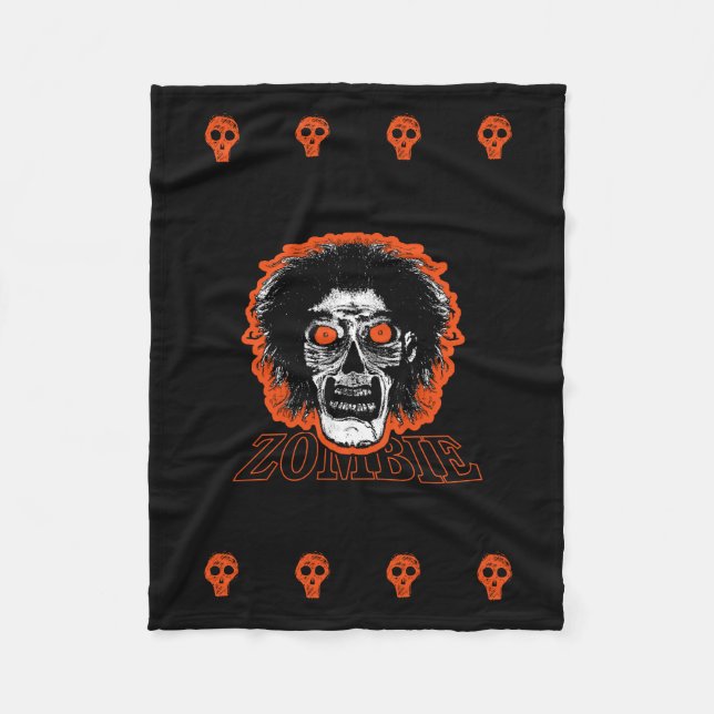 ZOMBIE  FLEECE BLANKET (Front)
