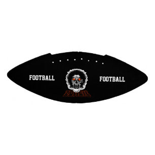 Zombie Football -Black & White Red
