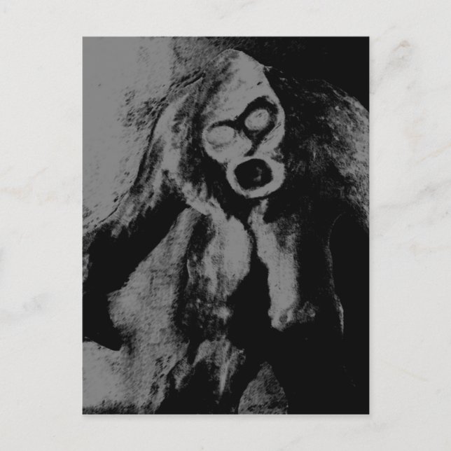 Zombie Freak Postcard (Front)