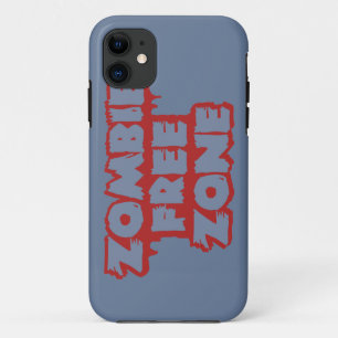 Zombie Free Zone custom iPhone case-mate 11 Case