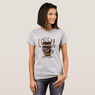 Zombie Funny With Enough Coffee T-Shirt
