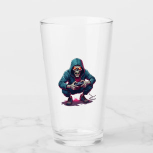Zombie Gamer � Funny Halloween Gaming Shirt Glass