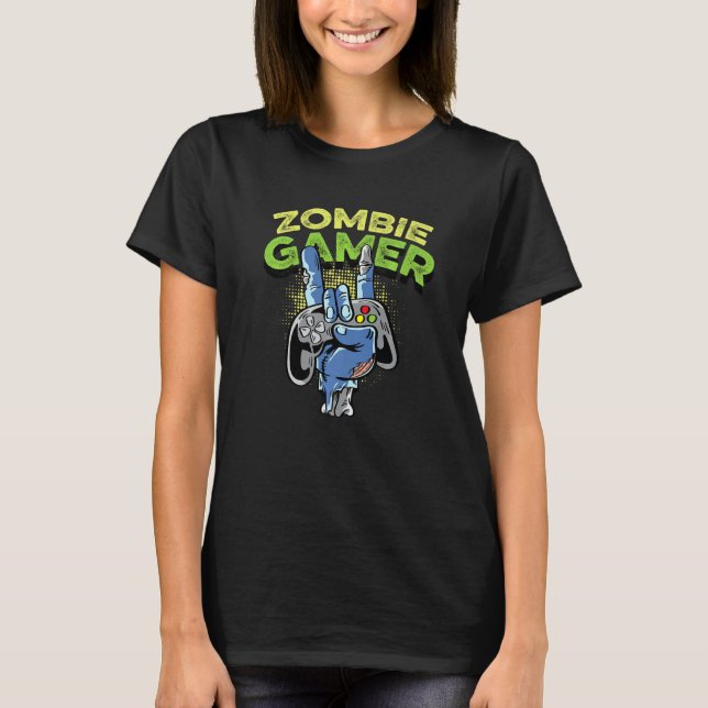 Zombie Gamer T-Shirt (Front)