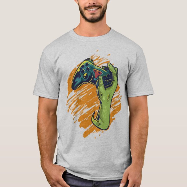 Zombie Gamer T-Shirt (Front)