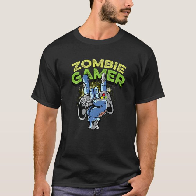 Zombie Gamer T-Shirt (Front)