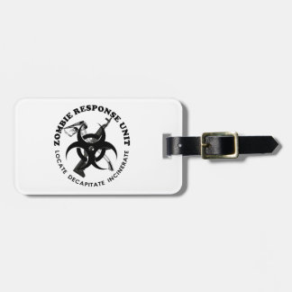 Zombie Gift Response Team Gifts Customise Luggage Tag