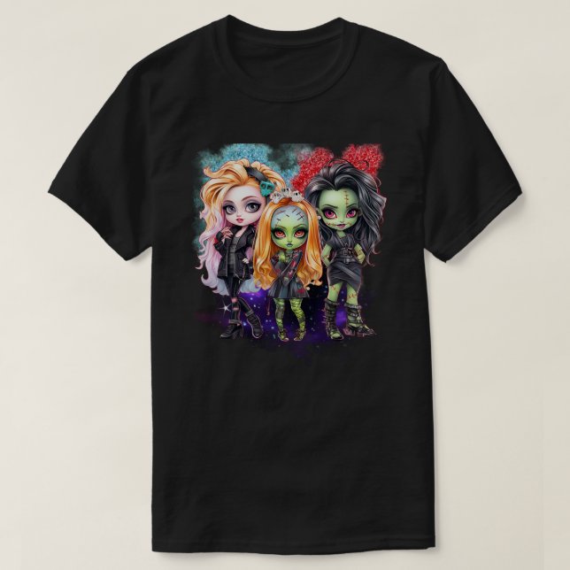 Zombie Girls T-Shirt (Design Front)