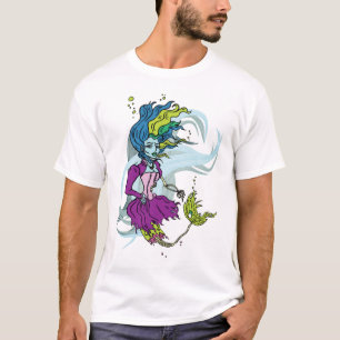 Zombie Goth Mermaid t-shirt
