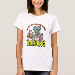 Zombie Grandma – Sweet Halloween Darling T-Shirt