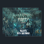 Zombie Graveyard Halloween Party Invitations<br><div class="desc">Zombie Graveyard Halloween Party Invitations</div>