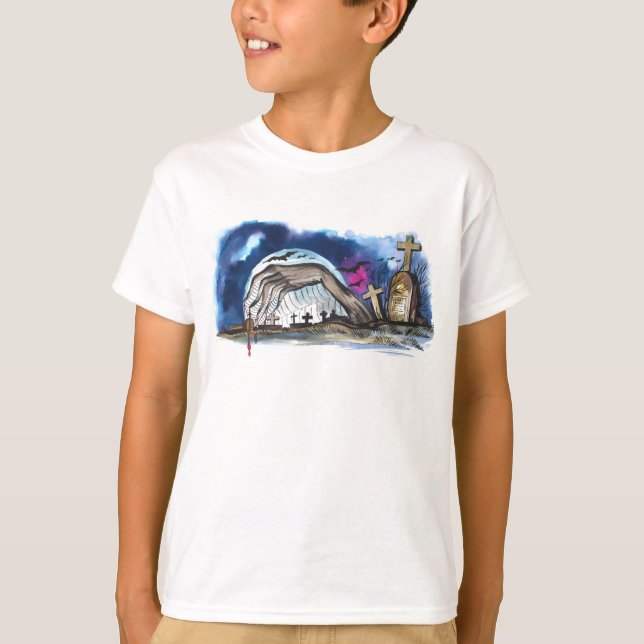 Zombie Graveyard T-Shirt (Front)