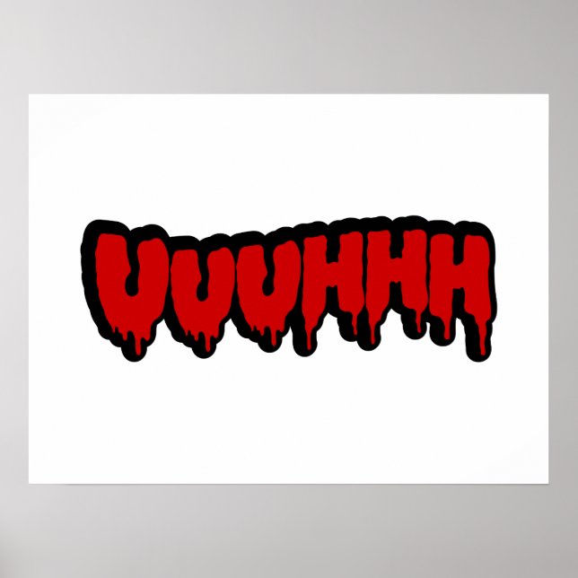 Zombie Groan Poster (Front)