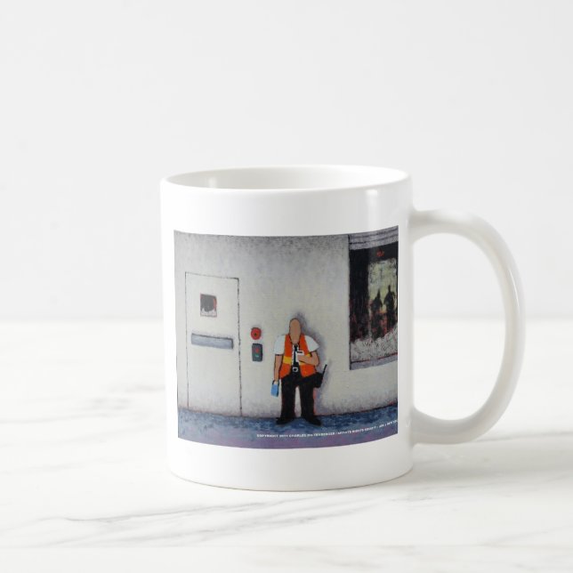 Zombie Guard Coffee Mug (Right)