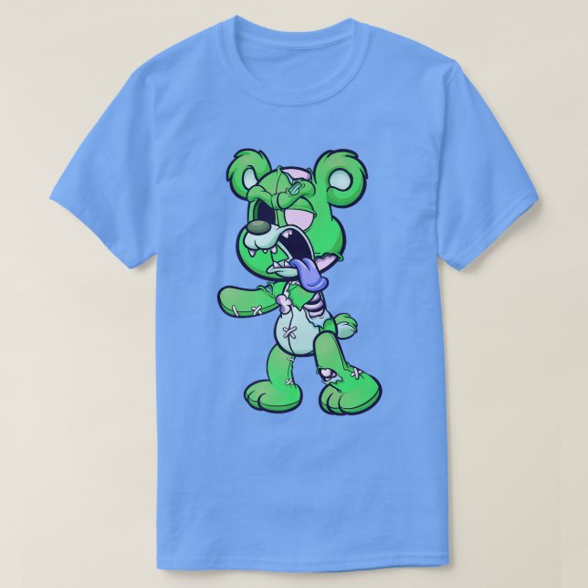 Zombie Gummy Bear Gummy Bear Premium  T-Shirt (Design Front)