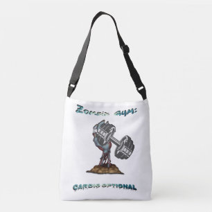 Zombie Gym: Cardio Optional Zombie Gym Crossbody Bag