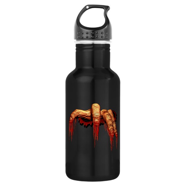 Zombie Halloween Zombie Sport Bottle (Front)