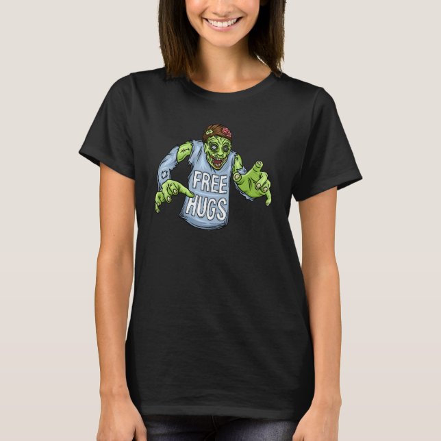 Zombie  Halloween Zombie T-Shirt (Front)