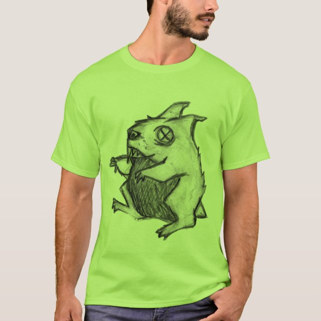 Zombie Hamster T-Shirt (Front)