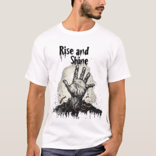 Zombie Hand Emerging from the Soil 🧟 ♂️ 💀 T-Shirt
