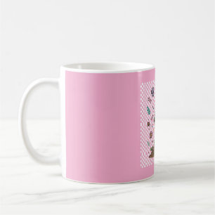 Zombie Hand Flower Cute Spooky Graveyard Art Coffee Mug