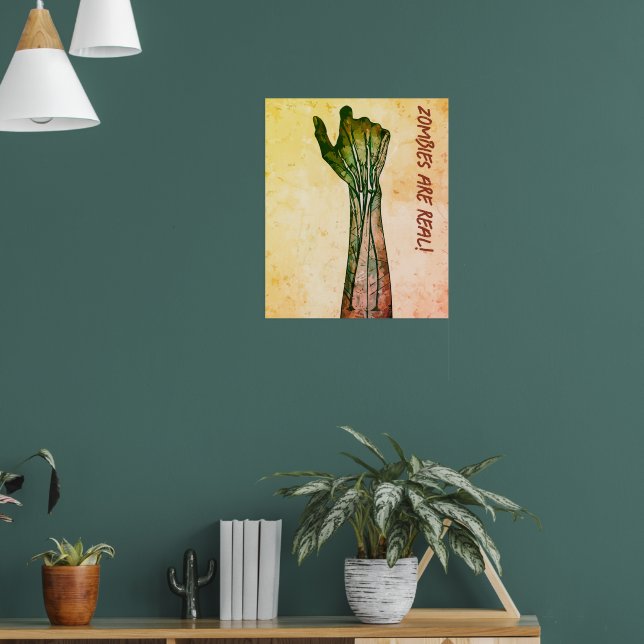 Zombie Hand Poster (Living Room 1)