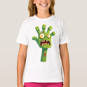 Zombie Hand – Spooky Fun Cartoon Kid's fun T-Shirt