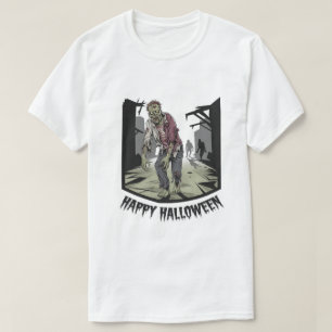 Zombie: Happy Halloween T-Shirt