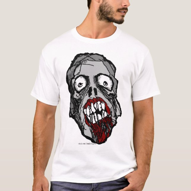 Zombie Head T-shirt (Front)